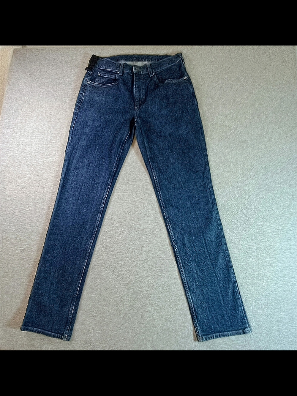 40 Grit  Men's Size 30 Dark Blue Straight Jeans